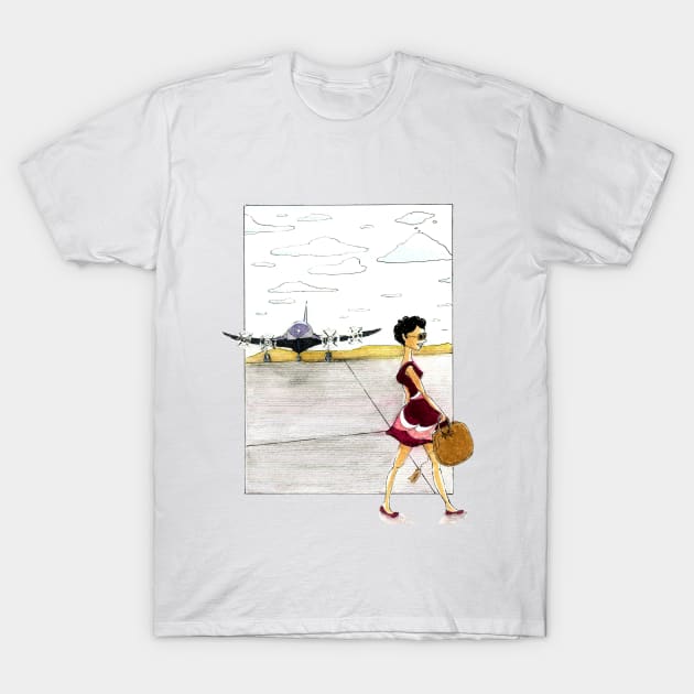 Traveler T-Shirt by Carla's Dreamland